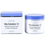 Jigott Vita Solution 12 Увлажняющий ампульный крем для лица с витамином в8 100 мл