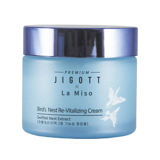 Premium Jigott & La Miso Восстанавливающий крем для лица с экстрактом ласточкиного гнезда 70 мл