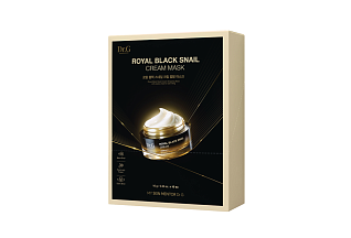 Royal Black Snail - Крем-маска для лица антивозрастная тканевая с муцином 16 г