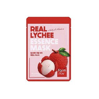 FarmStay Mask Real Fruits Тканевая маска для лица с экстрактом личи, 23мл