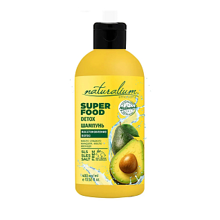 SUPER FOOD Шампунь-detox для восстановления волос амазонский авокадо 400 мл