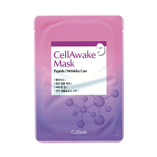 Callicos CellAwake Маска для лица против морщин с пептидами 25 гр