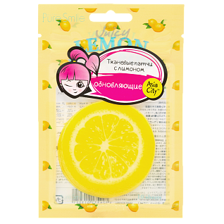SUNSMILE Патчи обновляющие кожу с лимоном 10 шт juicy