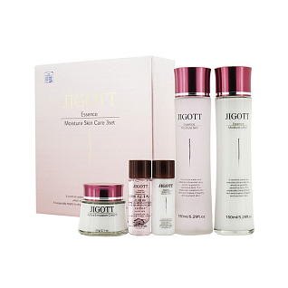 Jigott Sets Набор Essence moisture skin care набор увлажняющий 2х150 мл + 60 мл + 2 мини продукта