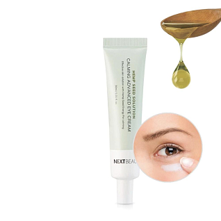 Nextbeau Успокаивающий крем для кожи вокруг глаз с маслом семян конопли, 30мл