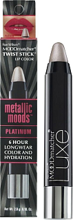 Металлизированная помада-стик тон платина 2,9 гр metallicmoods platinum twist stick