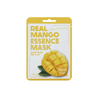 FarmStay Mask Real Fruits Тканевая маска для лица с экстрактом манго, 23мл