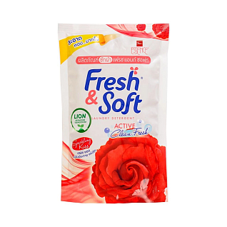 Fresh&Soft Гель для стирки всех типов тканей концентр. искристый поцелуй 400 мл