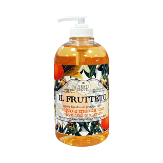 Il Frutteto Жидкое мыло olive & tangerine оливковое масло и мандарин 500 мл