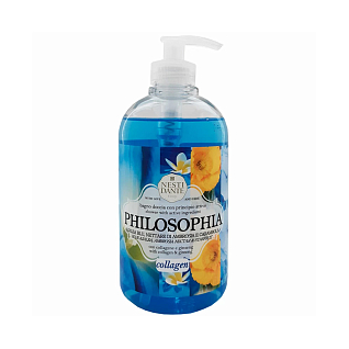 Philosophia Жидкое мыло collagen коллаген аромат цветочно-травянистой свежести 500 мл
