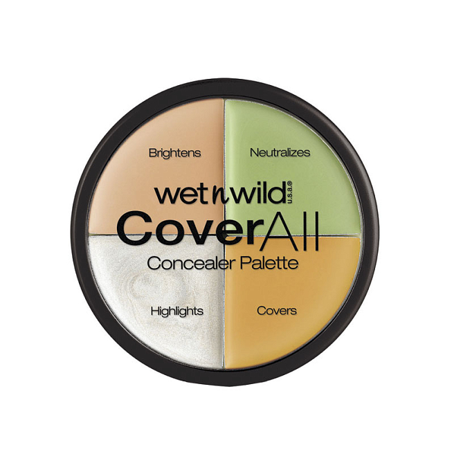 Набор Корректоров Для Лица (4 Тона) Coverall Concealer Palette E61462