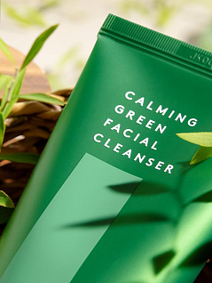 Calming Green Пенка успокаивающая для умывания facial cleanser 120 мл