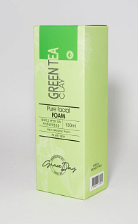 Grace Day Пенка для умывания с зеленой глиной, 180мл