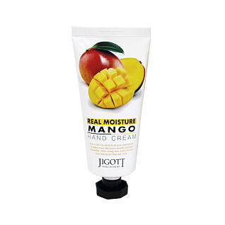 Jigott Hands Real moisture крем для рук с экстрактом манго 100 мл