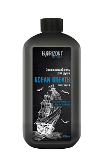 HORIZONT Освежающий гель для душа ocean breath