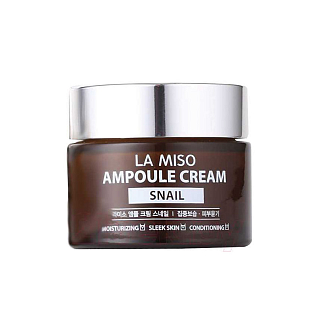 La Miso Ampoule Cream Ампульный крем для лица с экстрактом слизи улитки 50 мл