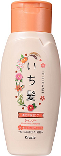 Ichikami Шампунь интенсивно увлажняющий для поврежденных волос с маслом абрикоса 150 мл